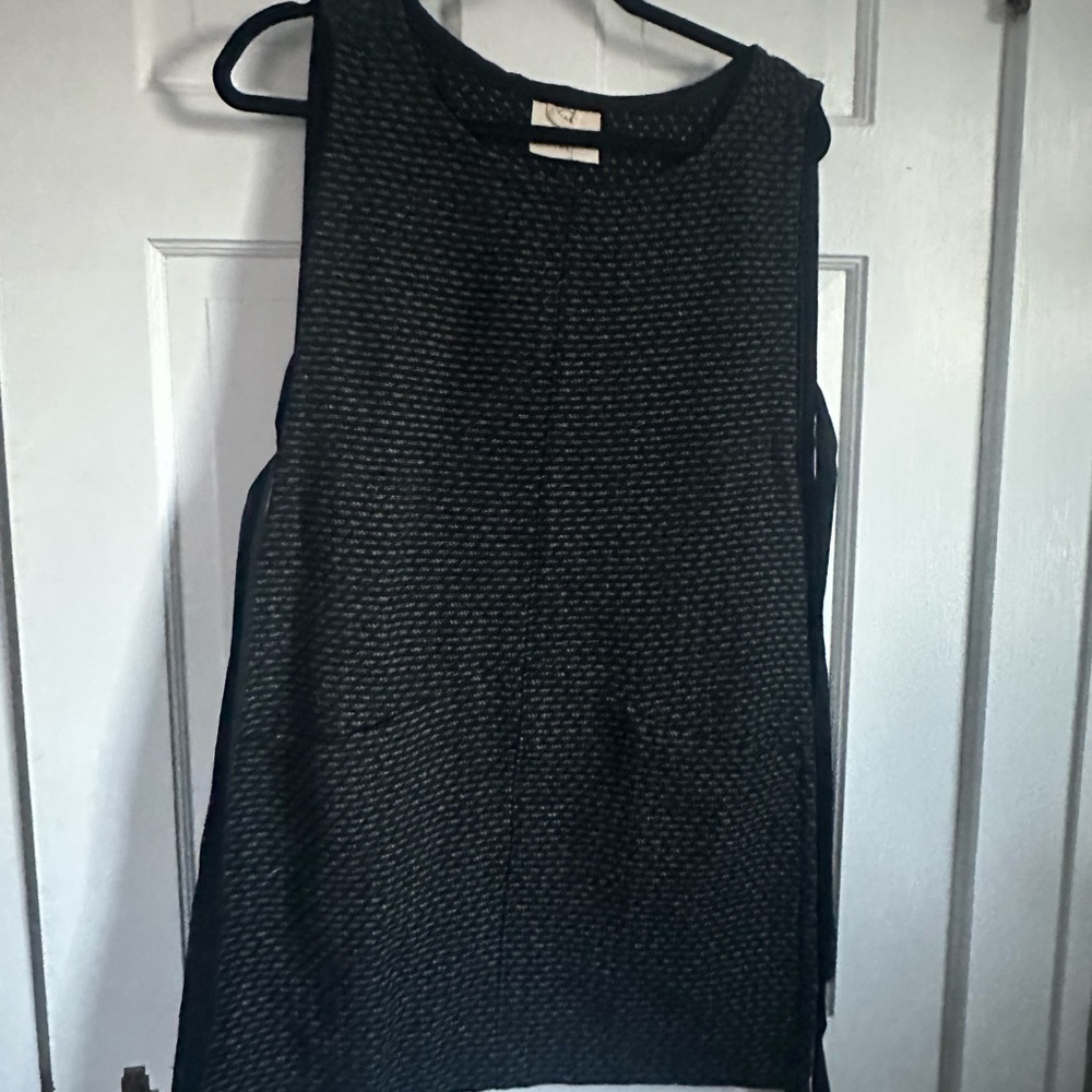 Toile & Stripes wool smock